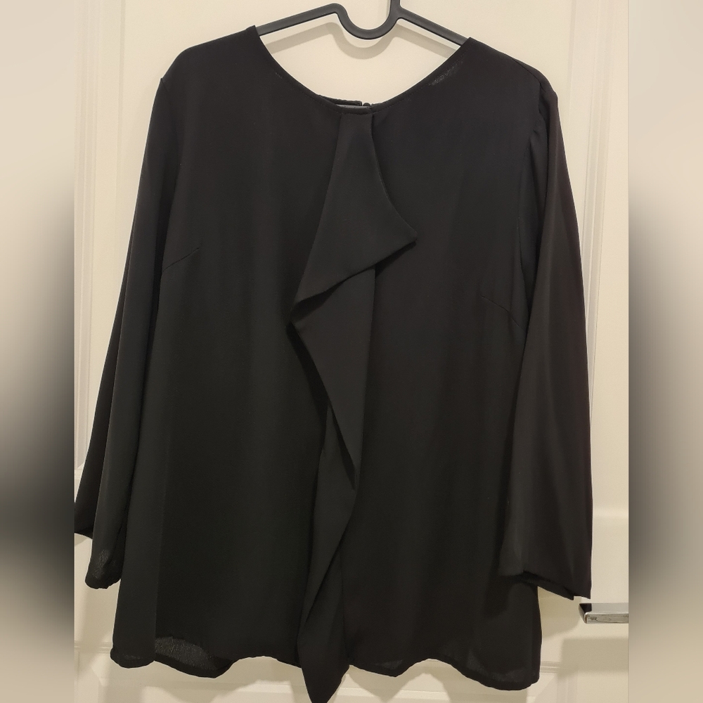F21 Black Blouse